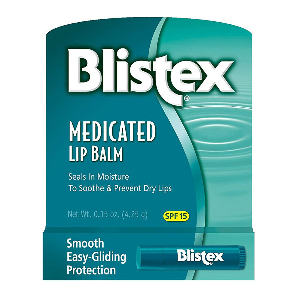 Blistex Medicated Lipbalm Spf 15, Assorted, 0.15 Oz